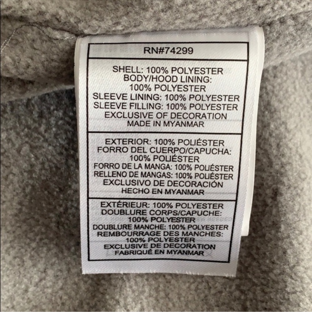 Women's Gray and Pink Hooded Jacket Steve Madden NWT - Picture 7 of 8